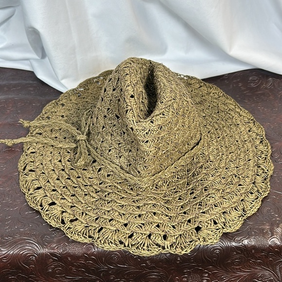mark. Accessories - Handcrafted Woven Sun Hat - Gold